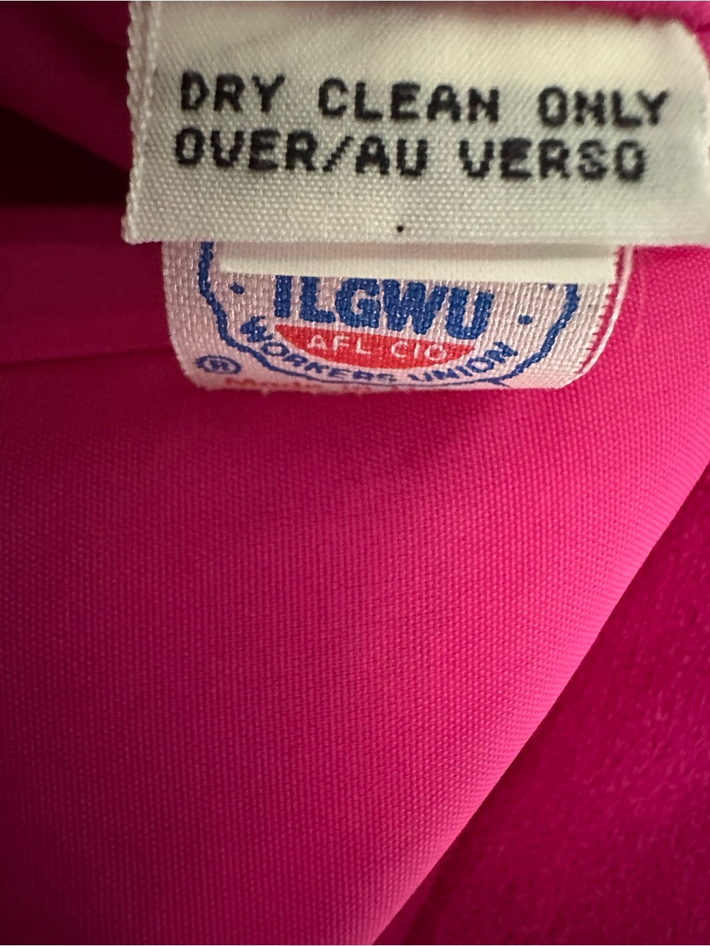 Vintage 80s Liz Claiborne Fuchsia Wool Pleated Midi Skirt Size 4 USA Barbiecore - Picture 4 of 7
